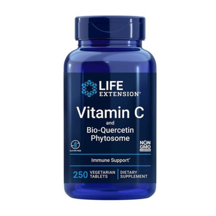 Vitamin C and Bio-Quercetin Phytosome - 250 tabs — офіційна ціна та характеристики