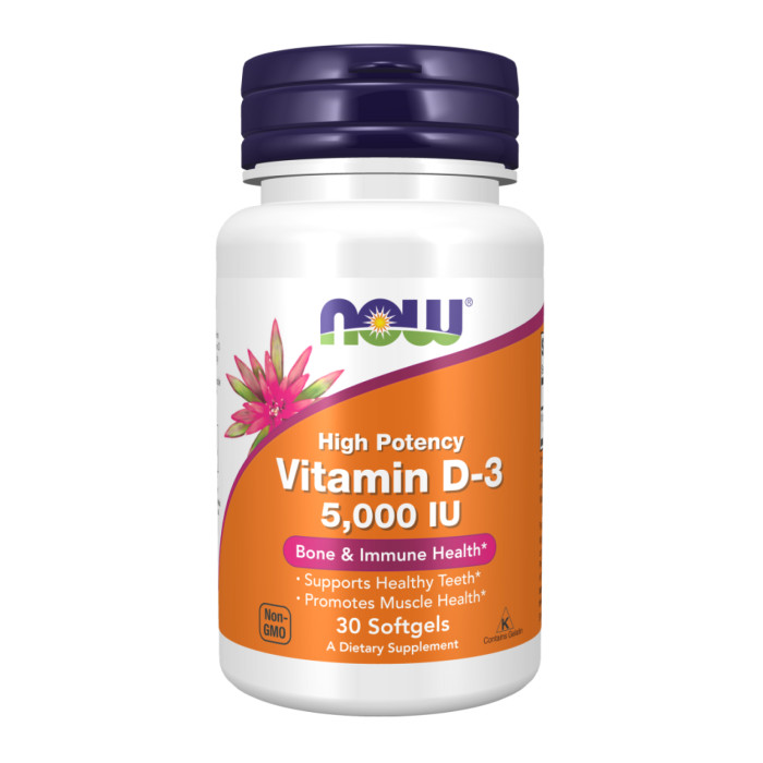 Vitamin D-3 5000 IU - 30 softgels — офіційна ціна та характеристики