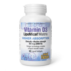 Vitamin D3 LipoMicel Matrix - 90 softgels