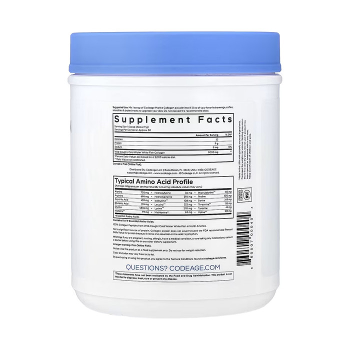 Wild Caught Marine Collagen Powder - 450g
