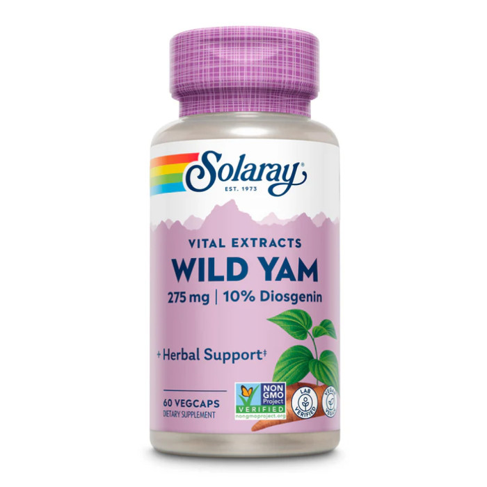 Wild Yam Root Extract 275mg - 60 vcaps — офіційна ціна та характеристики