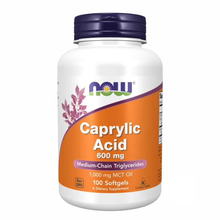 Caprylic Acid 600mg - 100 sgels — офіційна ціна та характеристики