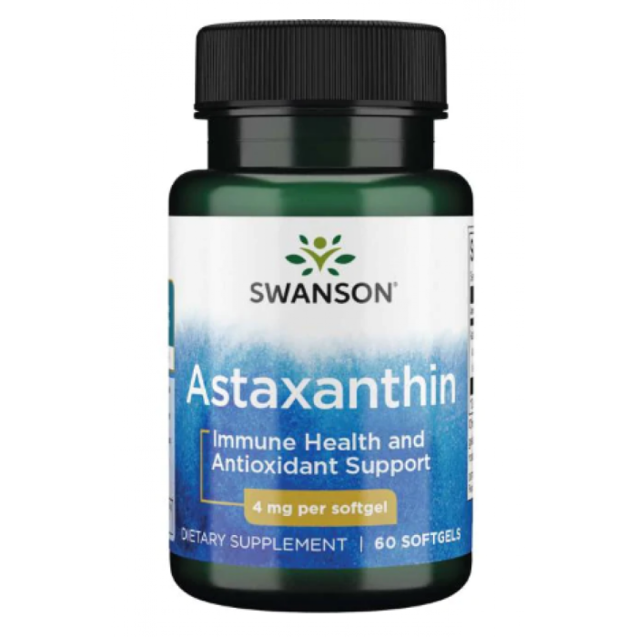Astaxanthin 4mg - 60caps — офіційна ціна та характеристики