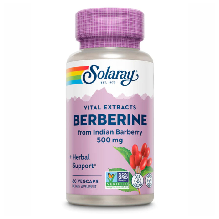 Berberine from Indian Barberry 500mg - 60 vcaps