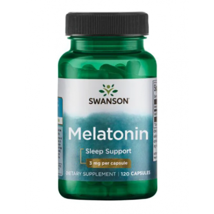 Melatonin 3 mg - 120 caps — офіційна ціна та характеристики
