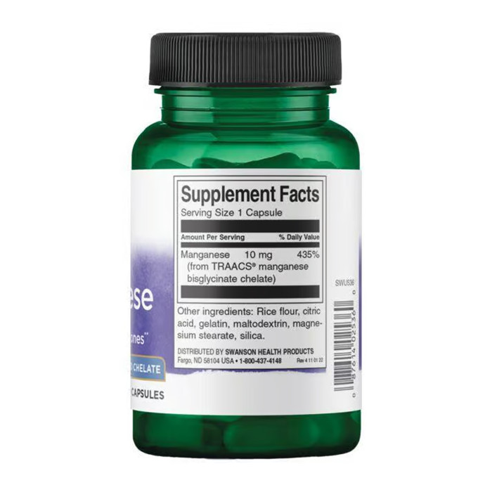 Albion Manganese 10mg - 180 caps — офіційна ціна та характеристики