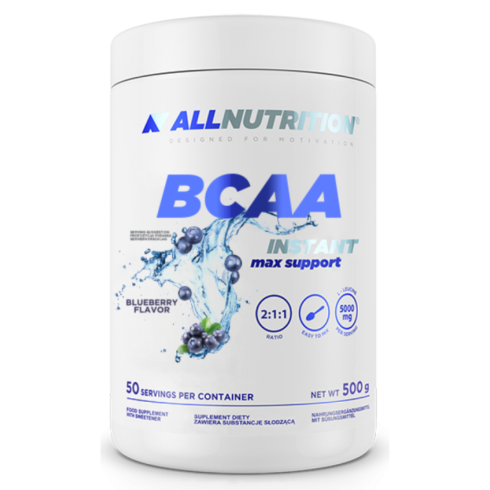 BCAA Max Support Instant - 500g Bllueberry (До 10.26)