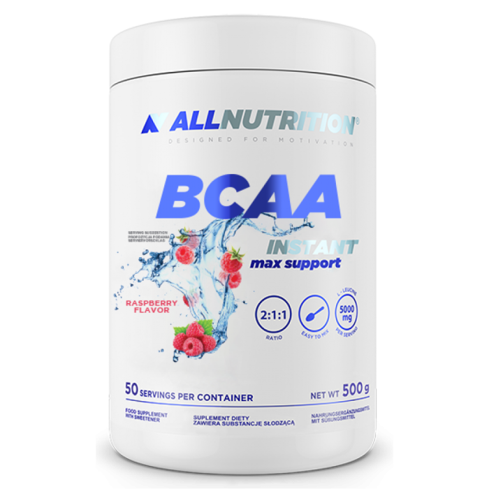 BCAA Max Support Instant - 500g Raspberry (До 10.26)