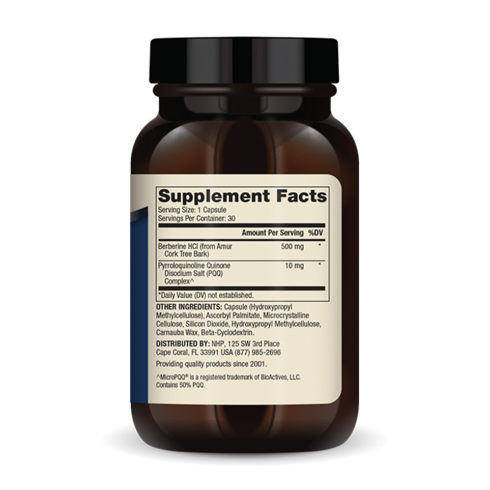 Berberine and MicroPQQ Advanced - 30 caps — офіційна ціна та характеристики