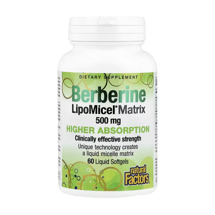 Berberine LipoMicel Matrix - 60 softgels — офіційна ціна та характеристики