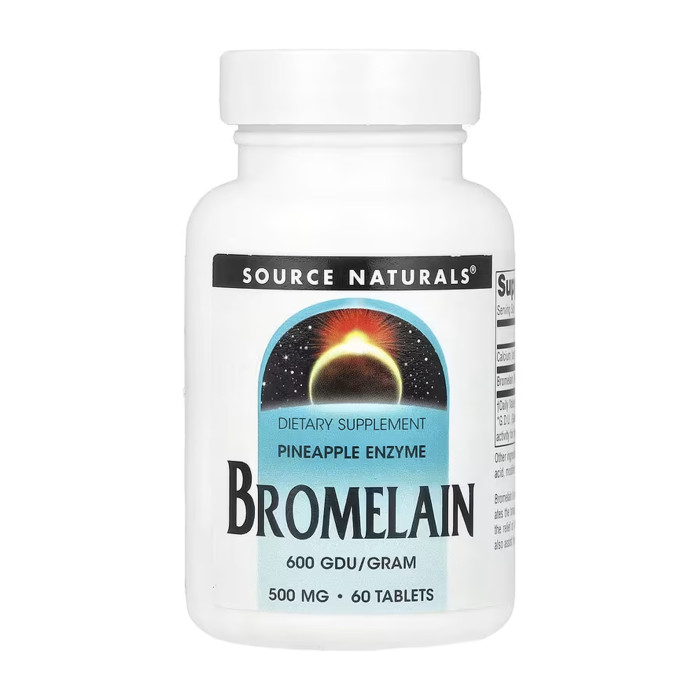 Bromelain 600 GDU - 60 tabs — офіційна ціна та характеристики