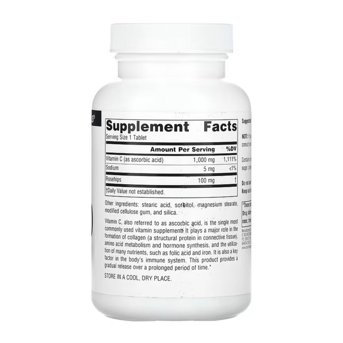 C-1000 1000 mg - 100 tabs — офіційна ціна та характеристики