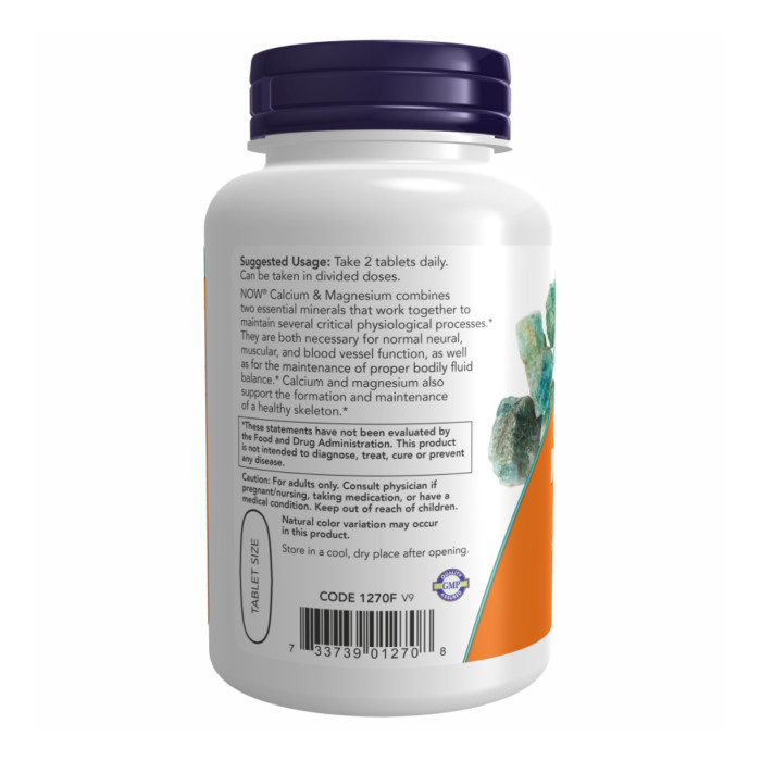 Calcium Magnesium - 250 tabs — офіційна ціна та характеристики