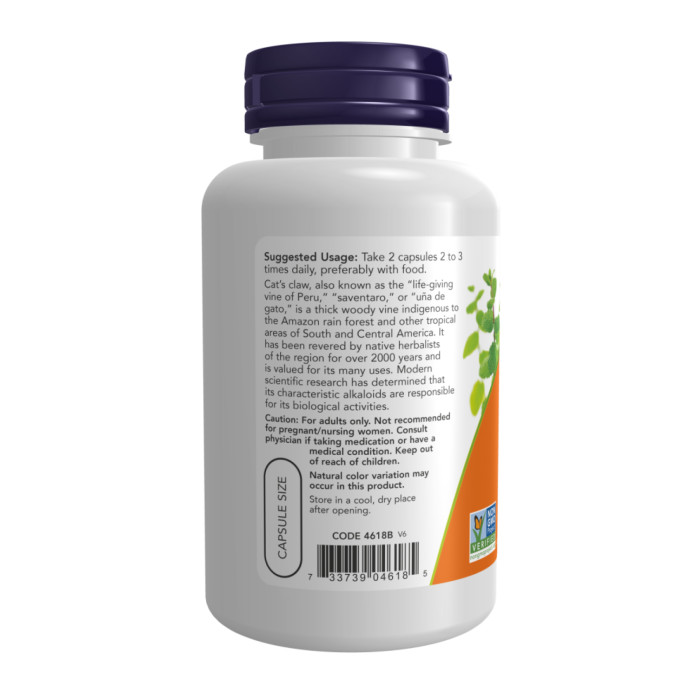 Cat's Claw 500mg - 250 vcaps