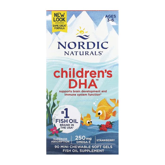 Children's DHA - 90 mini softgels — офіційна ціна та характеристики