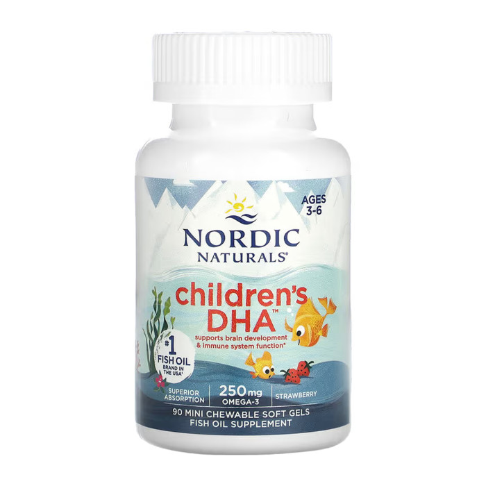 Children's DHA - 90 mini softgels — офіційна ціна та характеристики