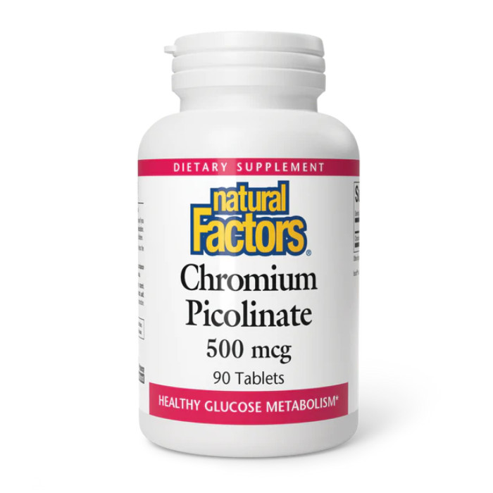 Chromium Picolinate 500mcg - 90 tabs — офіційна ціна та характеристики