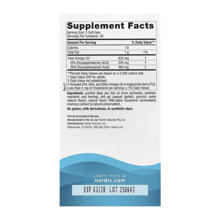 DHA - 90 softgels (Пошкоджена банка)