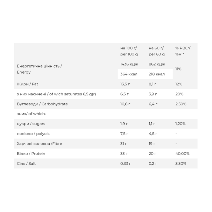 FitWin - 12x60g Milky Cream
