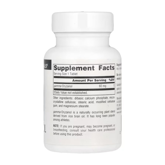 Gamma Oryzanol 60 mg - 100 tabs — офіційна ціна та характеристики