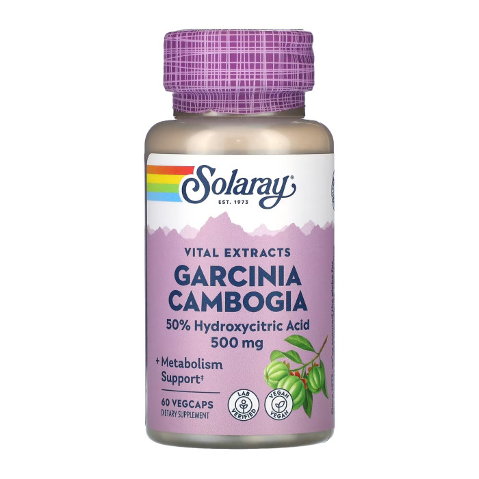 Garcinia Cambogia Fruit Ext 500mg - 60 veg caps — офіційна ціна та характеристики