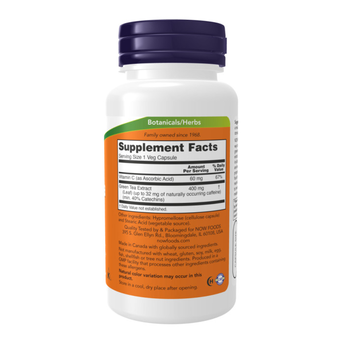 Green Tea Extract 400mg - 250 vcaps — офіційна ціна та характеристики
