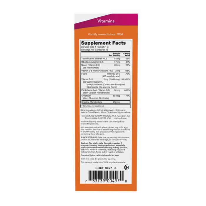 B-12 Instant Energy - 75 packets
