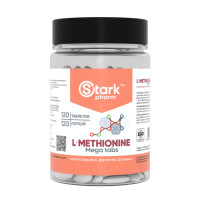L-Methionine 500mg - 120 caps (Пошкоджена банка)