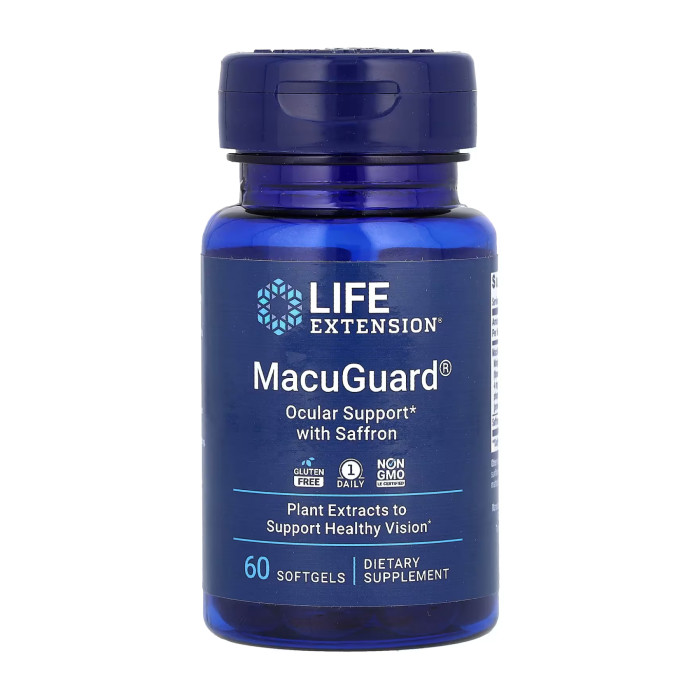 MacuGuard® Ocular Support with Saffron - 60 softgels — офіційна ціна та характеристики