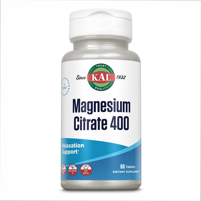 Magnesium Citrate 400mg - 60 tabs (Пошкоджена банка)