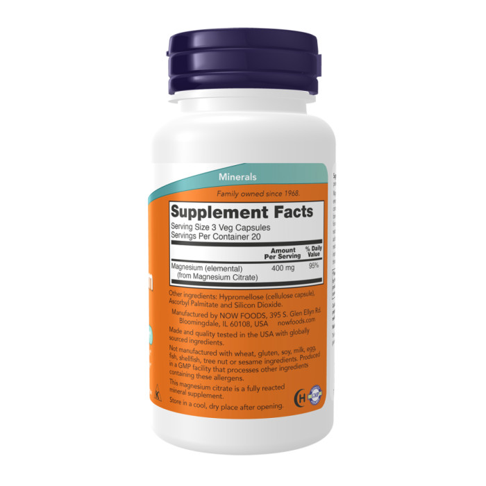 Magnesium Citrate - 60 vcaps — офіційна ціна та характеристики