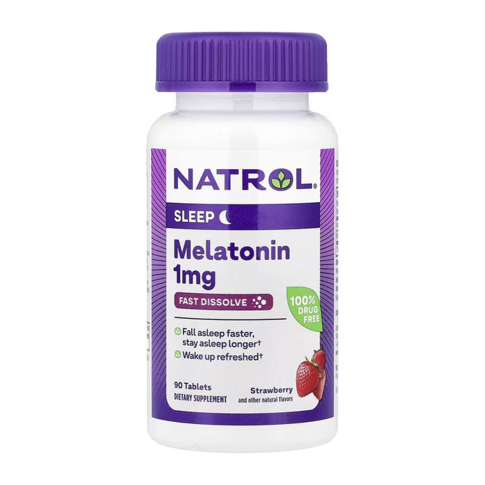 Melatonin 1mg - 90 tabs — офіційна ціна та характеристики