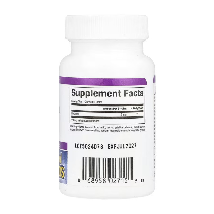Melatonin 3mg - 90 tabs — офіційна ціна та характеристики