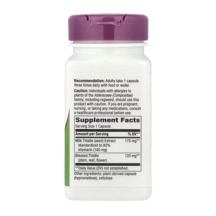 Milk Thistle - 60 vcaps — офіційна ціна та характеристики