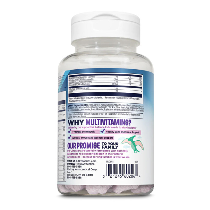 MultiSaurus - 90 сhewable Berry Grape Orange — офіційна ціна та характеристики