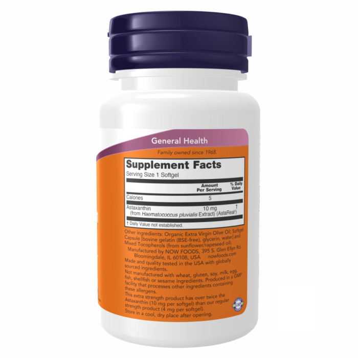 Astaxanthin 10 mg - 60 sgels