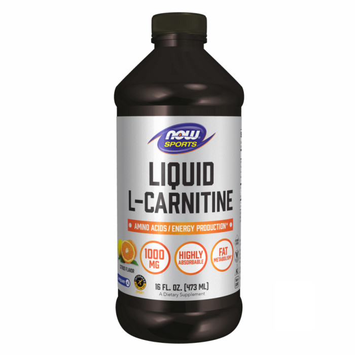 Carnitine Liquid 1000mg - 473ml Citrus — офіційна ціна та характеристики