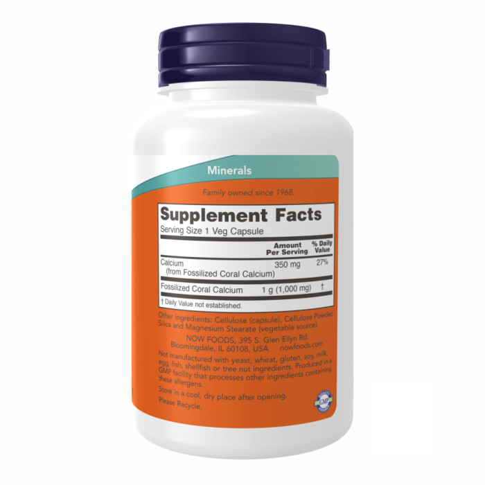 Coral Calcium 1000mg - 100 vcaps — офіційна ціна та характеристики