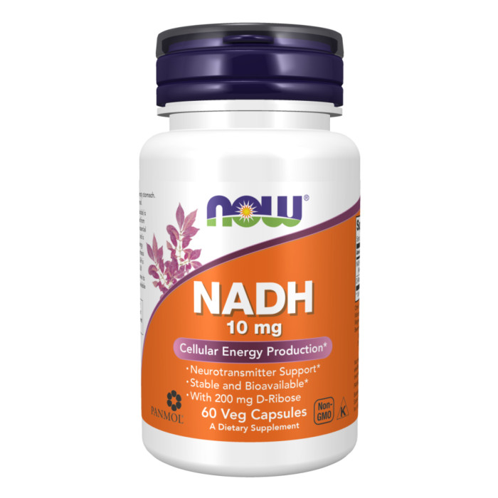 NADH 10mg With 200mg Ribose - 60 vcaps — офіційна ціна та характеристики