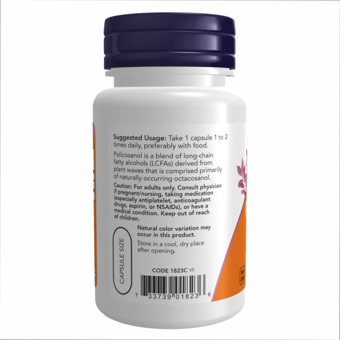 Policosanol 10mg - 90 veg caps — офіційна ціна та характеристики