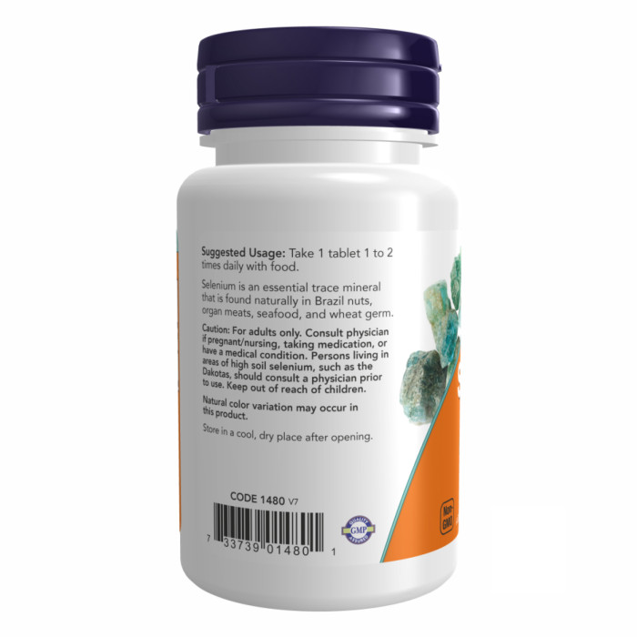Selenium 100 mcg - 100 tabs — офіційна ціна та характеристики