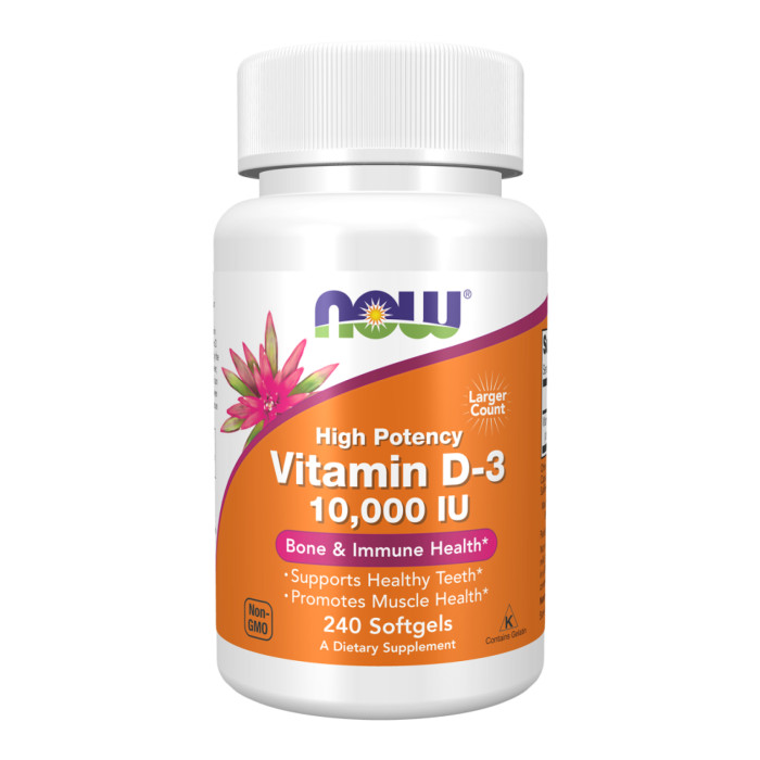 VIT D-3 10,000 IU - 240 sgels — офіційна ціна та характеристики
