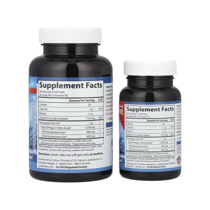 Super Omega-3 Gems 100+30 - 130 softgels