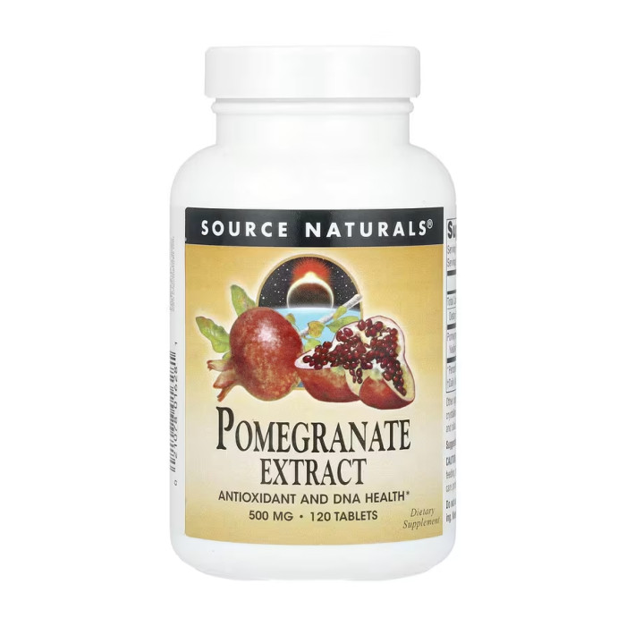 Pomegranate Extract 500mg - 120 tabs — офіційна ціна та характеристики