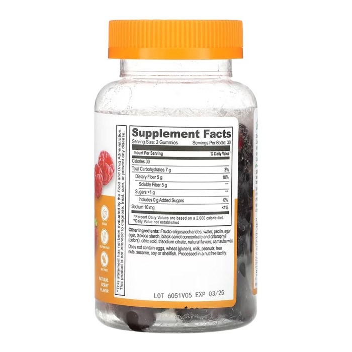 Prebiotic Fiber Adult - 60 gummies — офіційна ціна та характеристики