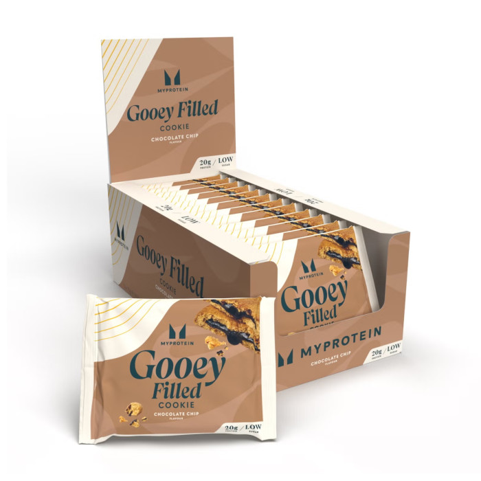 Protein Filled Cookie - 12x75g Chocolate Chip (До 03.26) — офіційна ціна та характеристики