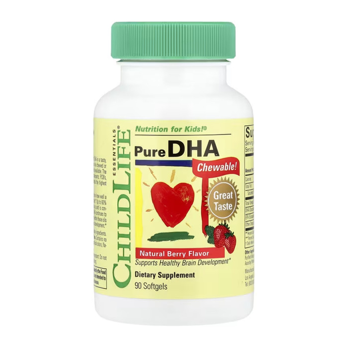 Pure DHA Chewable - 90 Softgels Natural Berry (До 11.26) — офіційна ціна та характеристики