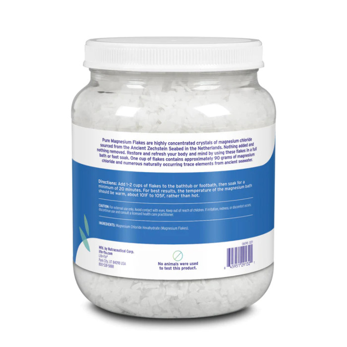 Pure Magnesium Flakes - 44 oz (Пошкоджена банка) — офіційна ціна та характеристики