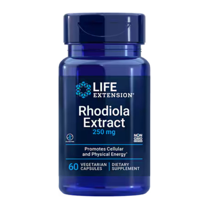Rhodiola Extract 250mg - 60 veg caps (До 01.27) — офіційна ціна та характеристики