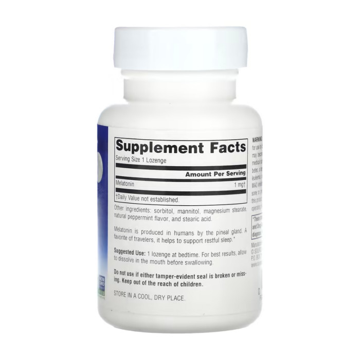 Sleep Science® Melatonin 1mg Peppermint - 100 lozenges